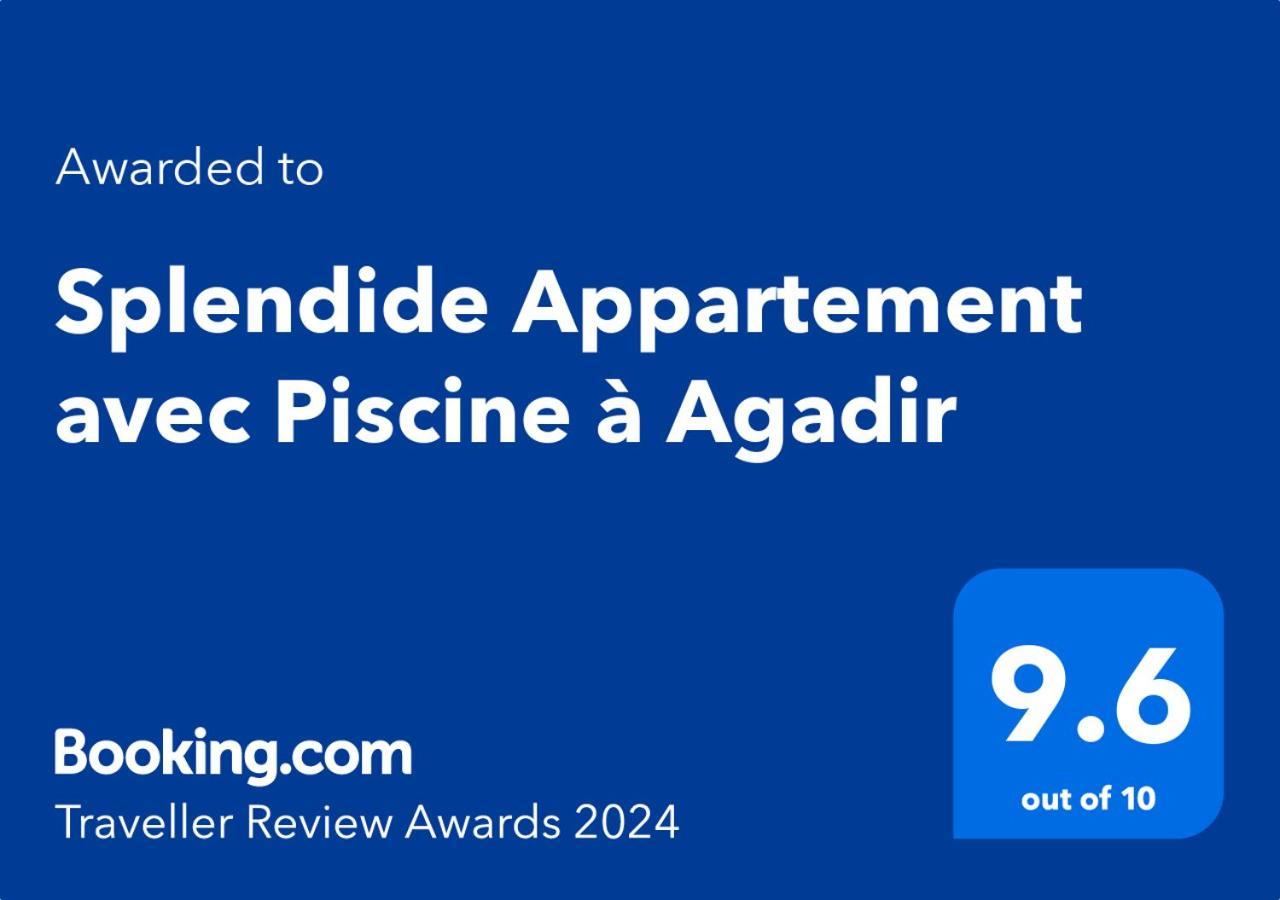 Splendide Appartement Avec Piscine A Αγκαντίρ Εξωτερικό φωτογραφία